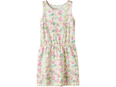 Name It dress white with floral print viscose